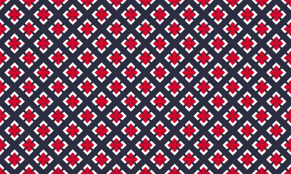 stock image Crimson Steel Geometric Shapes Seamless Pattern for Wallpaper Background