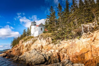 Bass Liman Müdürü Deniz feneri, Tremont Maine USA