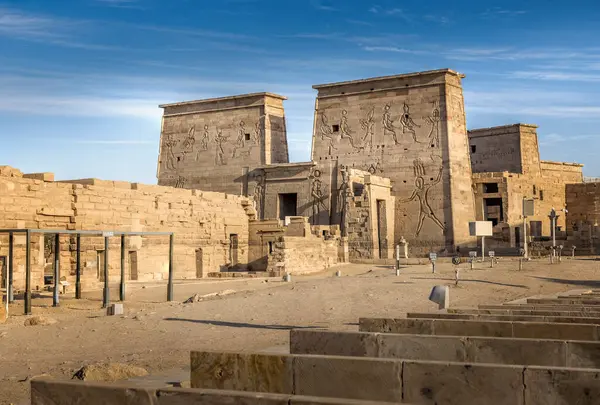 stock image The Philae temple on Agilkia island, Egypt