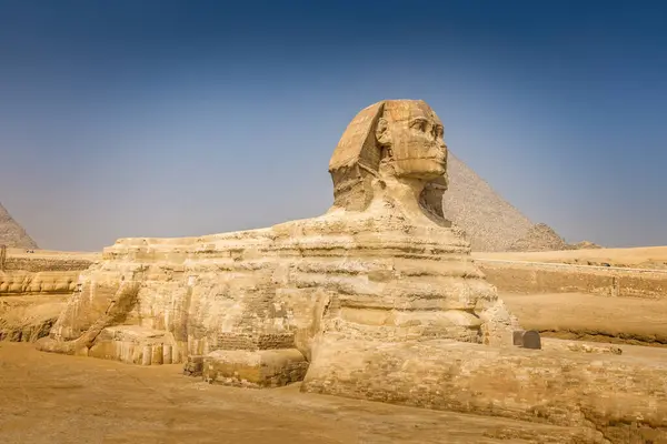 Beroemde Sfinx Egypte — Stockfoto