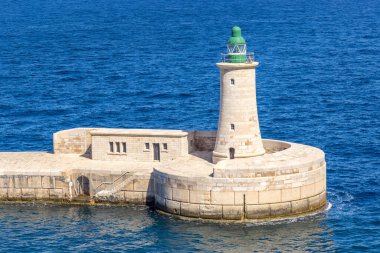 Valetta, Malta 'daki deniz feneri.