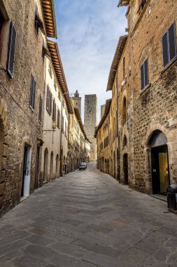 27 Mayıs 2025, San Gimignano İtalya San Gimignano, Toskana 'nın tarihi çöküşü