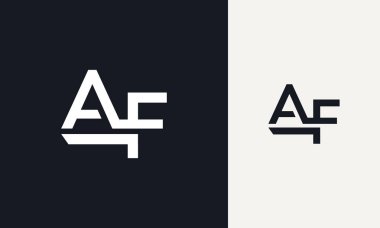 Modern logo şablonu tasarımı. Vektör logosunun soyut kavramı. 