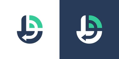 Soyut İş Arrow Wifi Logo Simgesi. Yaratıcı Tasarım Şablonu