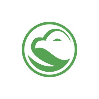 Yaprak Kartalı logo vektörü kavramı