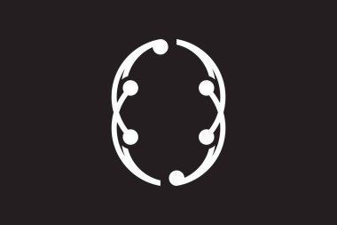 Teknoloji logosu şablon tasarım vektörü