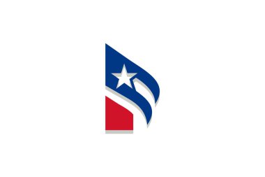 Amerika Birleşik Devletleri logo vektör tasarım şablonu