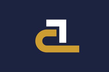 Cz logo simgesi vektör tasarım şablonu kavramı