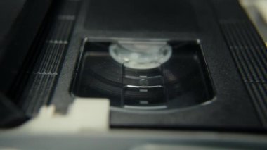 This Retro Television static was filmed using an old tube television set and a macro probe lens.