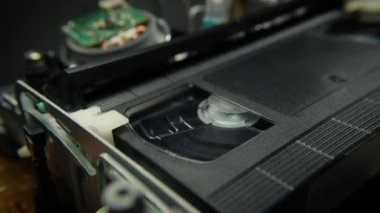 This Retro Television static was filmed using an old tube television set and a macro probe lens.