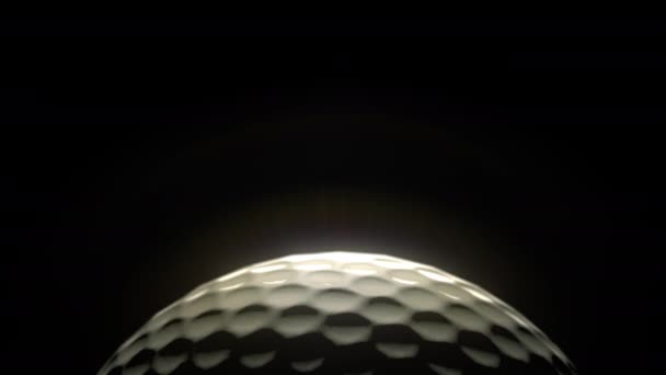 Esta Bola Golf Limpia Simple Dinámica Fue Creada Usando Adobe — Vídeo de stock