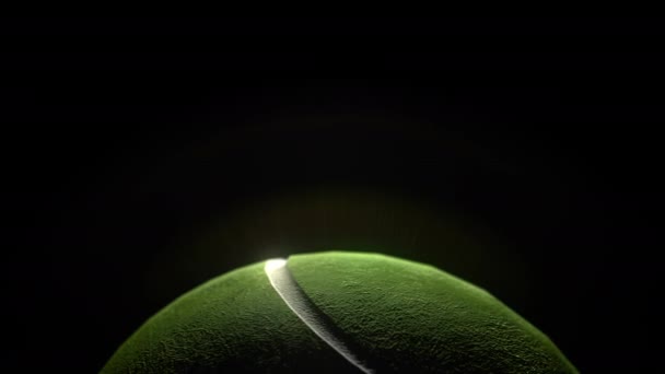 Dieser Saubere Einfache Und Dynamische Tennisball Wurde Mit Adobe Effects Stockvideo