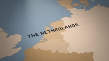 Bu harita birden fazla ülke ve eyaletten oluşan bir koleksiyonun parçasıdır. Adobe Efektlerinde Oluşturuldu.