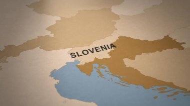 Bu harita birden fazla ülke ve eyaletten oluşan bir koleksiyonun parçasıdır. Adobe Efektlerinde Oluşturuldu.