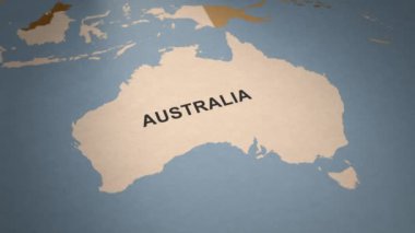 Bu harita birden fazla ülke ve eyaletten oluşan bir koleksiyonun parçasıdır. Adobe Efektlerinde Oluşturuldu.