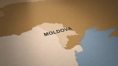 Bu harita birden fazla ülke ve eyaletten oluşan bir koleksiyonun parçasıdır. Adobe Efektlerinde Oluşturuldu.