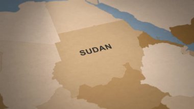 Bu harita birden fazla ülke ve eyaletten oluşan bir koleksiyonun parçasıdır. Adobe Efektlerinde Oluşturuldu.