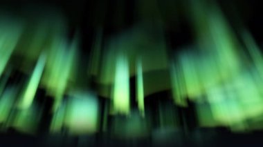 Aurora Borealis ya da Kuzey Işıkları 'nın bu görüntüsü Adobe' da yaratıldı..