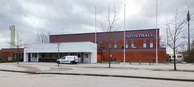 Tuğla spor tesisi Svedala 'nın dışı.