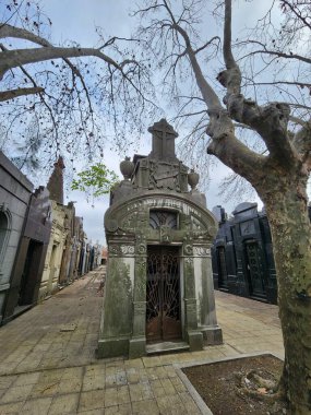 La Recoleta mezarlığındaki tarihi anıtlar, Buenos Aires