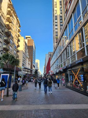 Buenos Aires 'te ticaret caddesi.