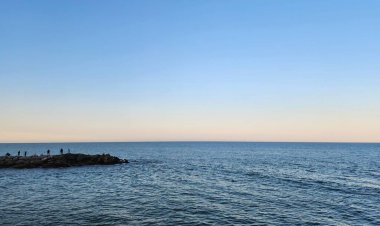 Arjantin 'in Atlantik kıyısında balık tutmak