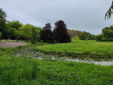 Bara, Skone, İsveç yakınlarındaki Torup Kalesi Parkı