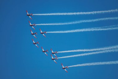 Kızıl Hava Kuvvetleri ekibi hava gösterisinde gösteri yapacak.