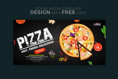 modern yemek menüsü tasarımı