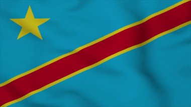 Kongo Cumhuriyeti 'nin bayrağı. Ülkenin ulusal sembolü.