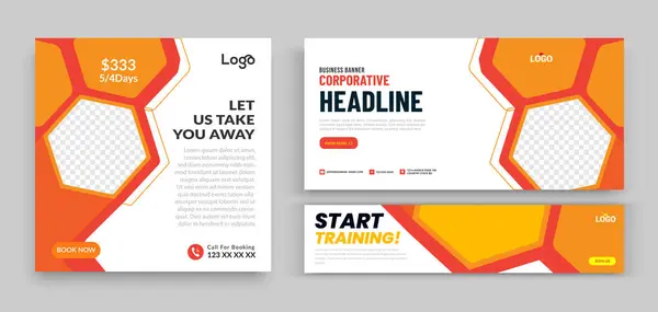 Şirket kitabı broşürü tasarım şablonu