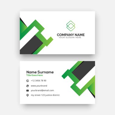 Profesyonel Tıbbi Kartvizit Şablonu veya Tıbbi Kartvizit Kurumsal Kimlik Tasarımı