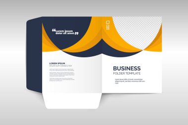 Modern broşür tasarım şablonu