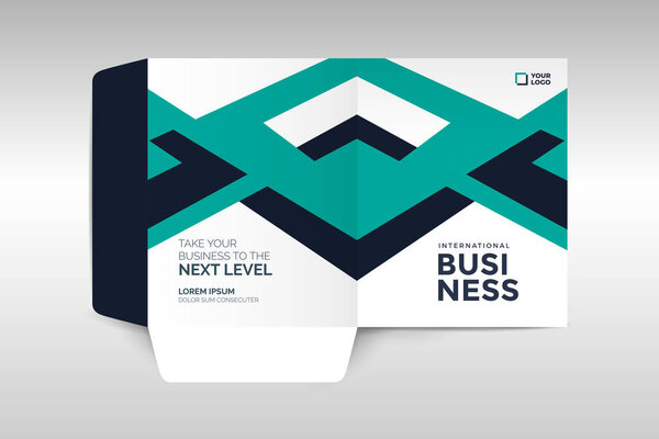 вектор дизайна листовок бизнес-презентации