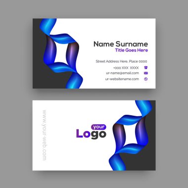 Kartvizit tasarım şablonu