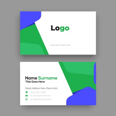 İş kartı şablonu tasarımı