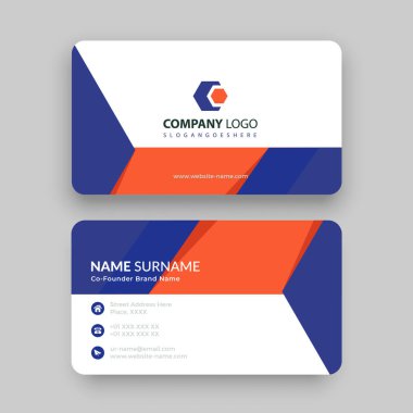 İş kartı şablonu tasarımı