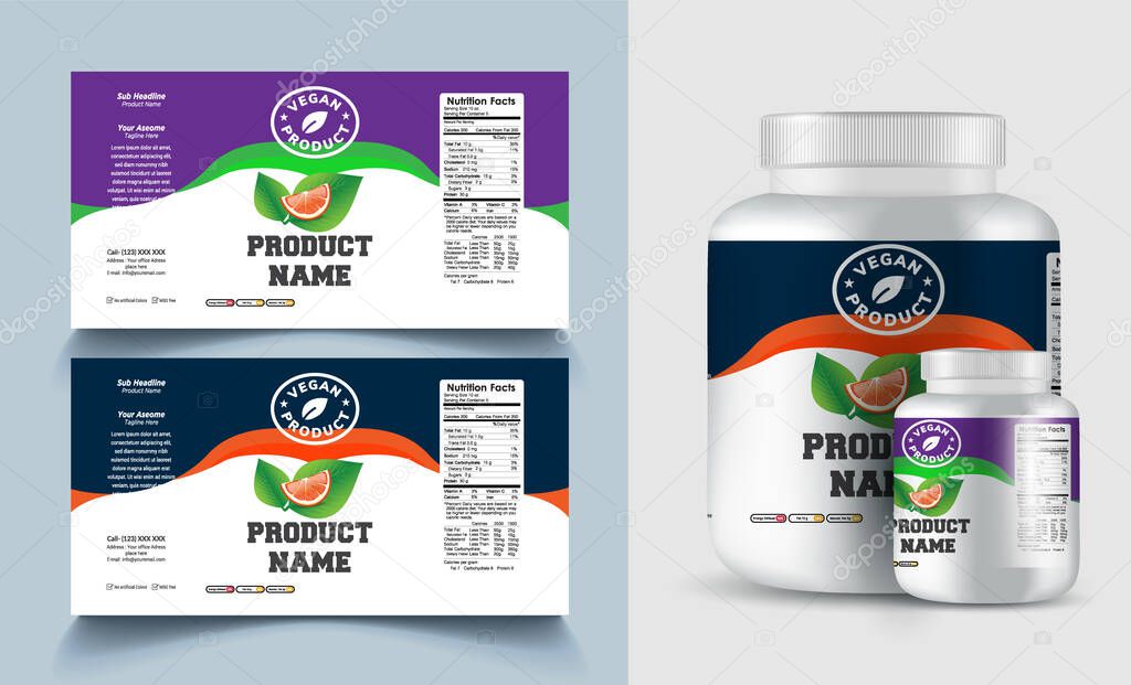 Supplement bottle Packaging, Cosmetic packaging. product design. Beauty label, 3d supplement bottle vector, 3d white plastic Pills box, White medical