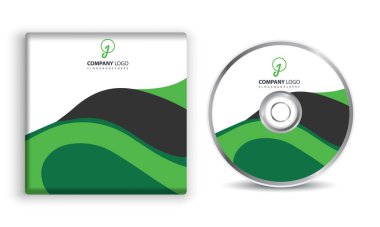 CD Kapağı Tasarımı 3D Sunum Şablonu