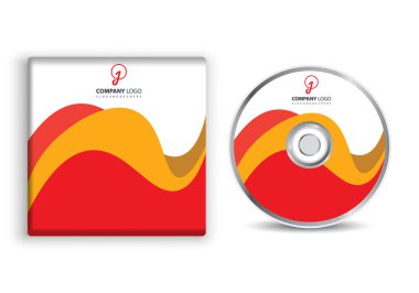 CD Kapağı Tasarımı 3D Sunum Şablonu