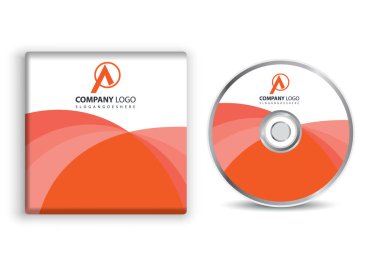 CD Kapağı Tasarımı 3D Sunum Şablonu