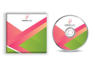 CD Kapağı Tasarımı 3D Sunum Şablonu