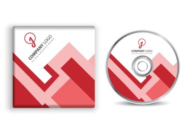 CD Kapağı Tasarımı 3D Sunum Şablonu