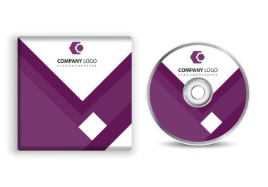 CD Kapağı Tasarımı 3D Sunum Şablonu