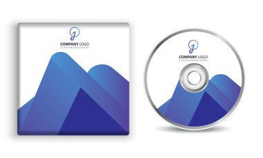 CD Kapağı Tasarımı 3D Sunum Şablonu
