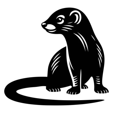 Şirin firavun faresi vektör çizimi.