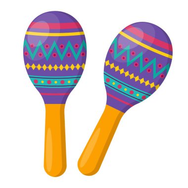 Maracas. Brezilya, Meksika 'nın müzik aletleri. Etnik vurmalı çalgılar