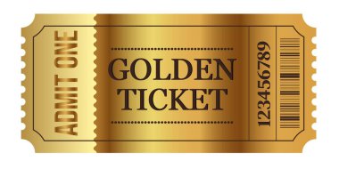 Bir kişi için altın bilet