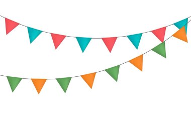 İki gerçekçi izole bayram çelengi