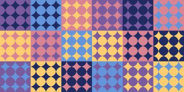 Kumaş, duvar kağıdı, ambalaj, etiket için geometrik soyut desen